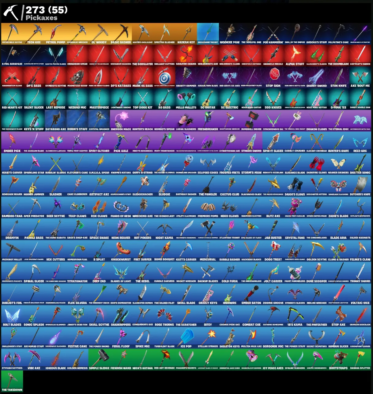  FN (ALL PLATFORMS) 💎 251 skins (62 paid) | Full access | Warranty | 2 Gifts 